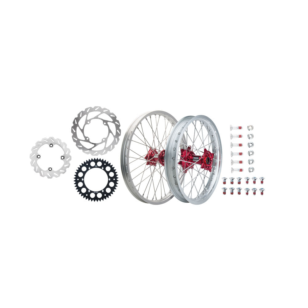 Tusk Impact Complete Front/Rear Wheel Package Honda CR250R 2002–2014