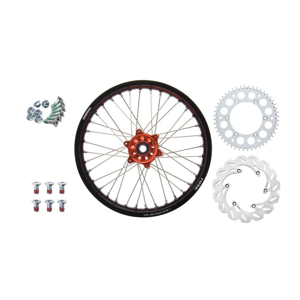 Tusk Impact Complete Rear Wheel Package KTM 250 XC-W (Fuel Injected) 2024–2025 - Adventure Parts