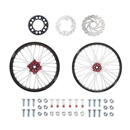 Tusk Impact Complete Front/Rear Wheel Package Honda CRF450R 2002–2003