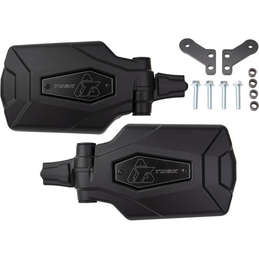 Tusk Pivot Folding UTV Mirror Kit w/A-pillar Mounts Arctic Cat Wildcat 2020-2024