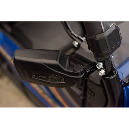 Tusk Pivot Folding UTV Mirror Kit w/A-pillar Mounts Yamaha Wolverine 2016-2021 - Adventure Parts
