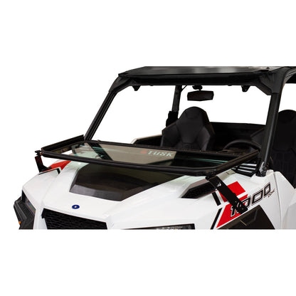 Tusk UTV Folding Glass Windshield with Windshield Wiper Polaris GENERAL 1000 Deluxe EPS 2016-2025