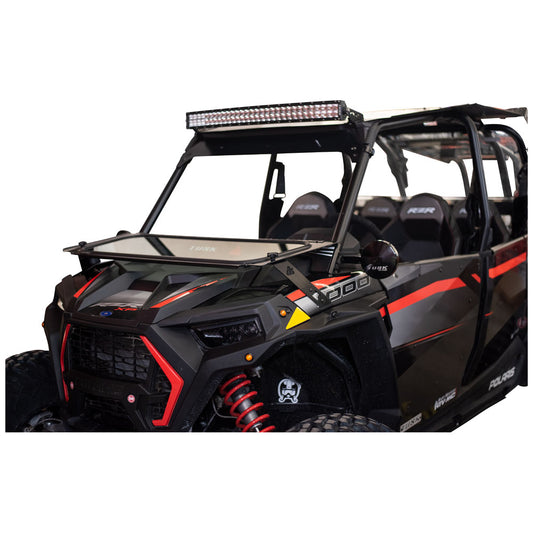 Tusk UTV Folding Glass Windshield with Windshield Wiper Polaris RZR XP 1000 2019–2023 - Adventure Parts