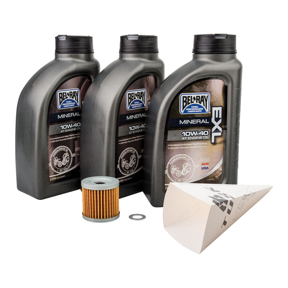 Tusk 4-Stroke Oil Change Kit Suzuki Z400 QUADSPORT 2003–2009 - Adventure Parts