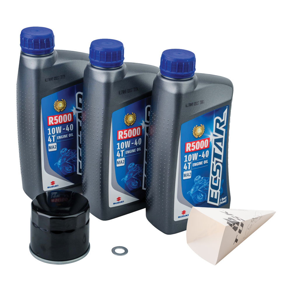 Tusk 4-Stroke Oil Change Kit Suzuki King Quad 450 4x4 2005-2026 - Adventure Parts
