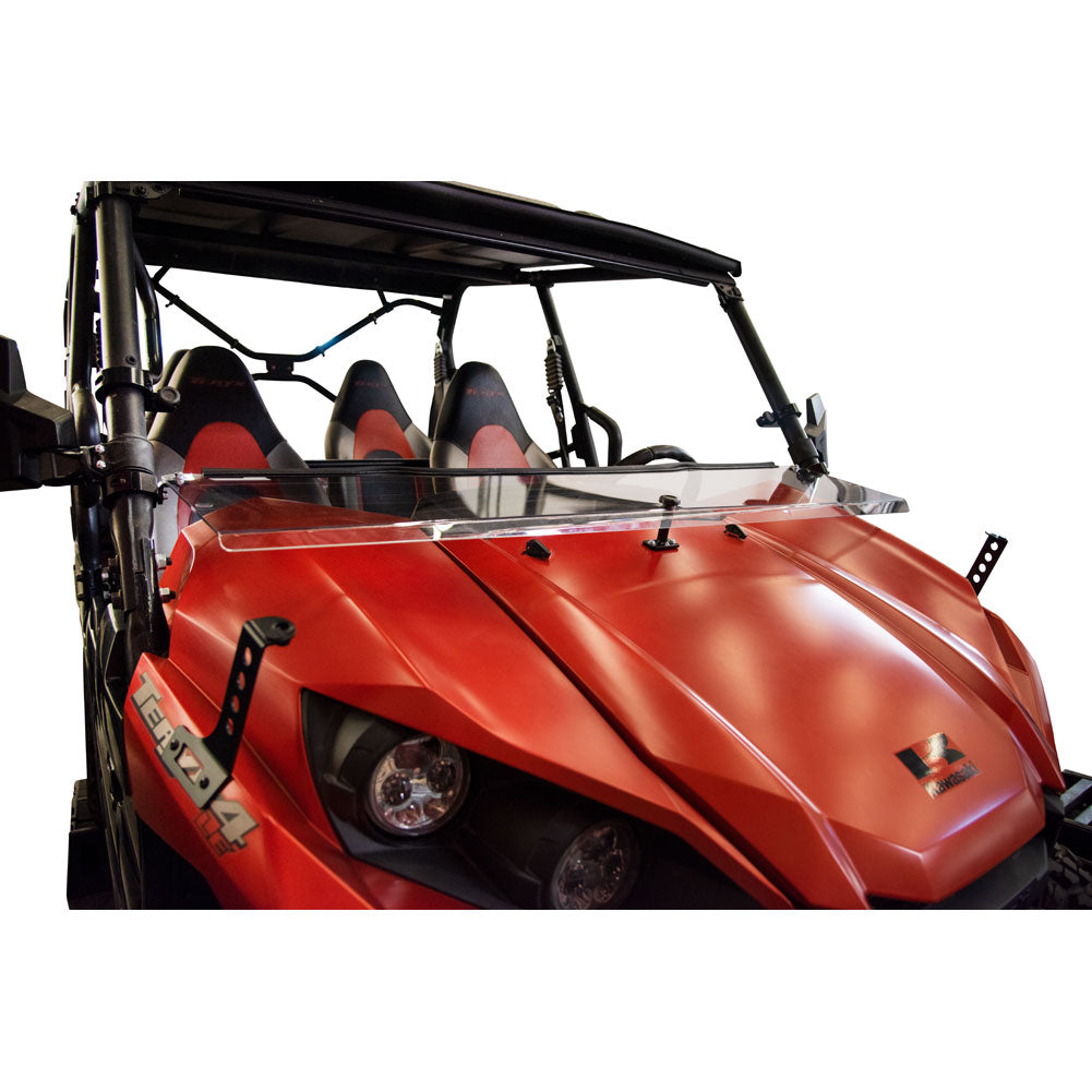 Tusk UTV Hinged Windshield +2-inch Kawasaki Teryx 800 2016–2025 - Adventure Parts
