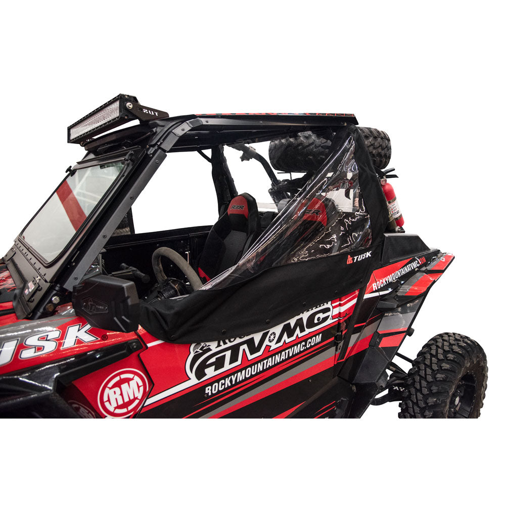 Tusk Zipperless Upper Door Kit Polaris RZR S 1000 EPS 2014-2023