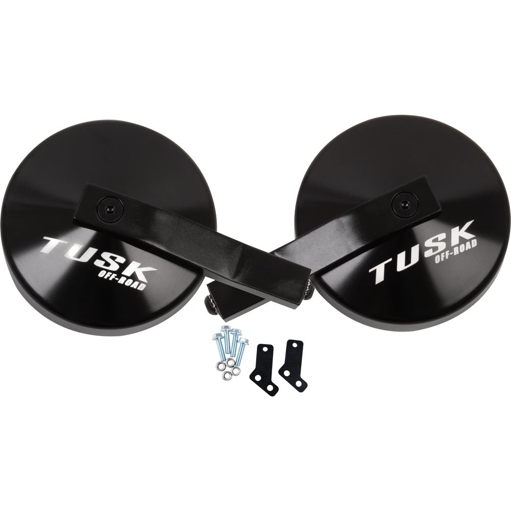 Tusk Alloy UTV Mirror Kit w/A-Pillar Mounts Tracker XTR 1000 2020 - Adventure Parts