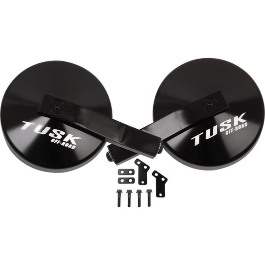 Tusk Alloy UTV Mirror Kit w/A-Pillar Mounts Can-Am Maverick Sport 1000 2018-2026 - Adventure Parts
