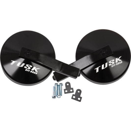 Tusk Alloy UTV Mirror Kit w/A-Pillar Mounts Yamaha Wolverine 4x4 2016–2026 - Adventure Parts