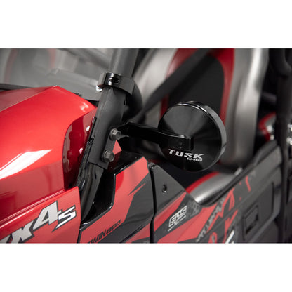 Tusk Alloy UTV Mirror Kit w/A-Pillar Mounts Kawasaki Teryx 800 2016–2025 - Adventure Parts