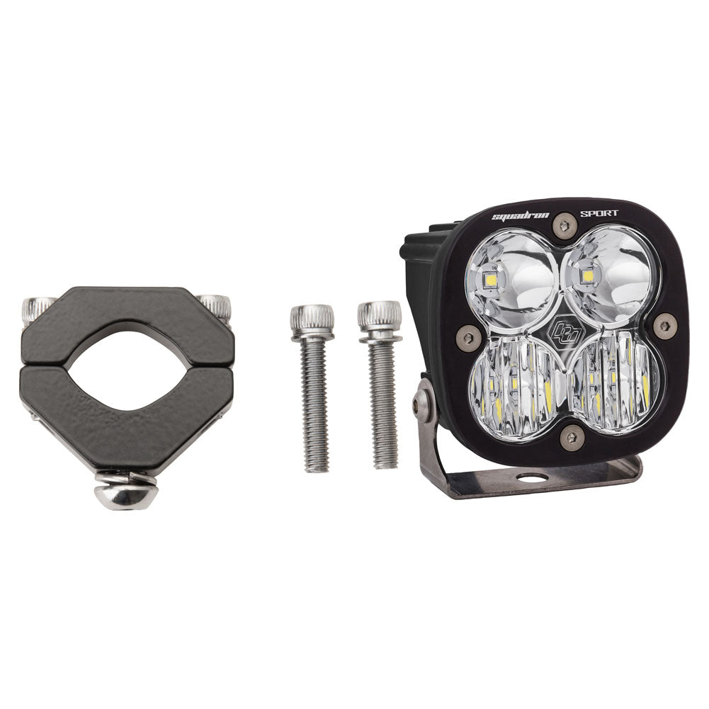 Tusk Bar Accessory Clamp w/ Baja Designs - Adventure Parts