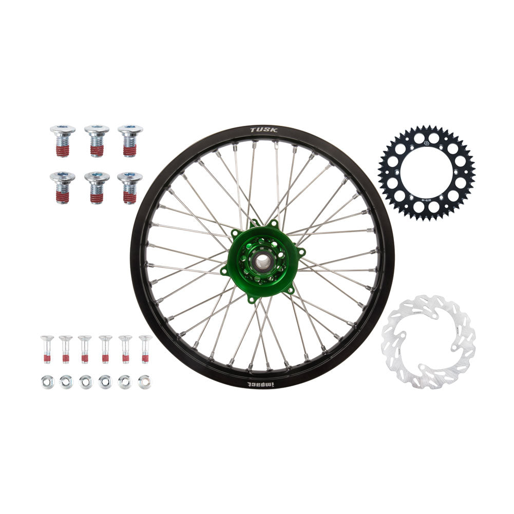 Tusk Impact Complete Rear Wheel Package Kawasaki KX250 2006–2025