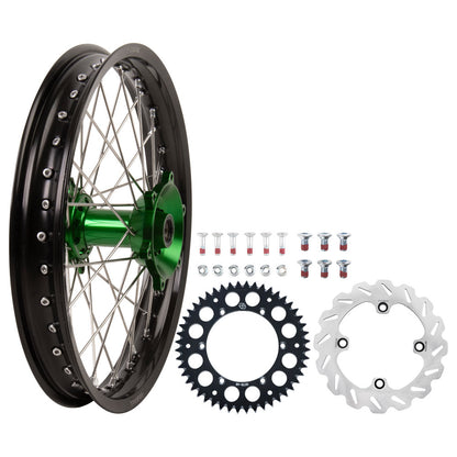 Tusk Impact Complete Rear Wheel Package Kawasaki KX450 2019–2023 - Adventure Parts