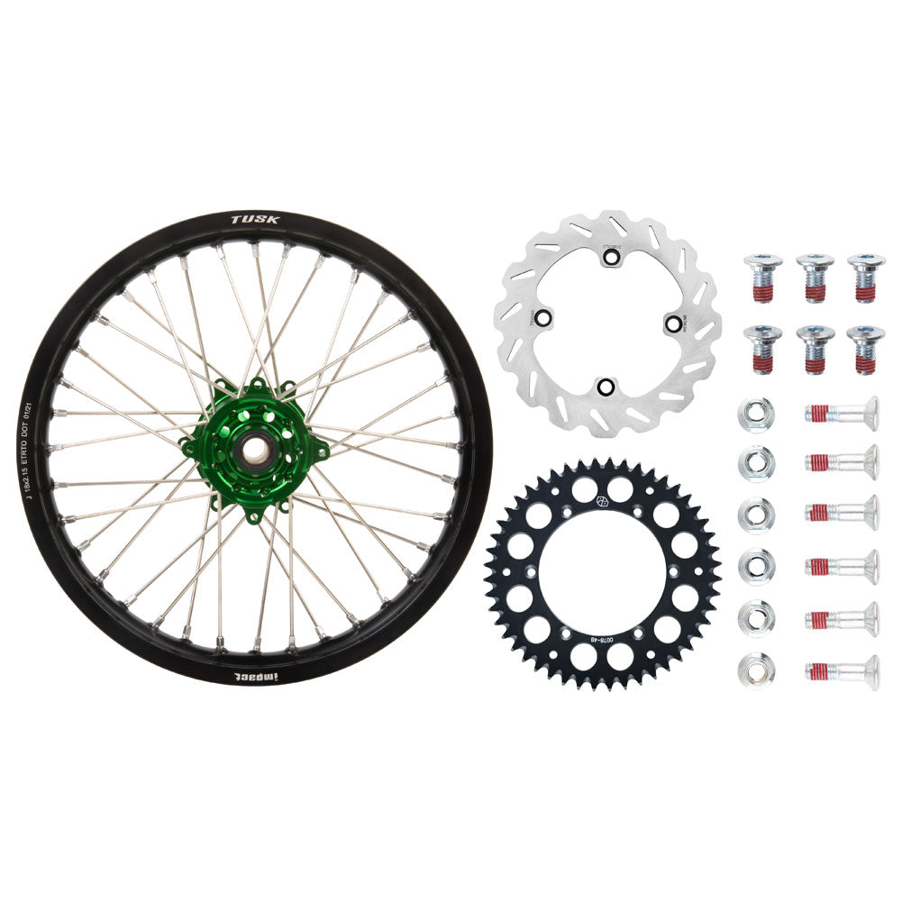 Tusk Impact Complete Rear Wheel Package Kawasaki KX250 2006–2025