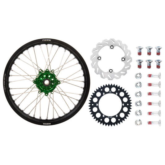 Tusk Impact Complete Rear Wheel Package Kawasaki KX450 2019–2023 - Adventure Parts