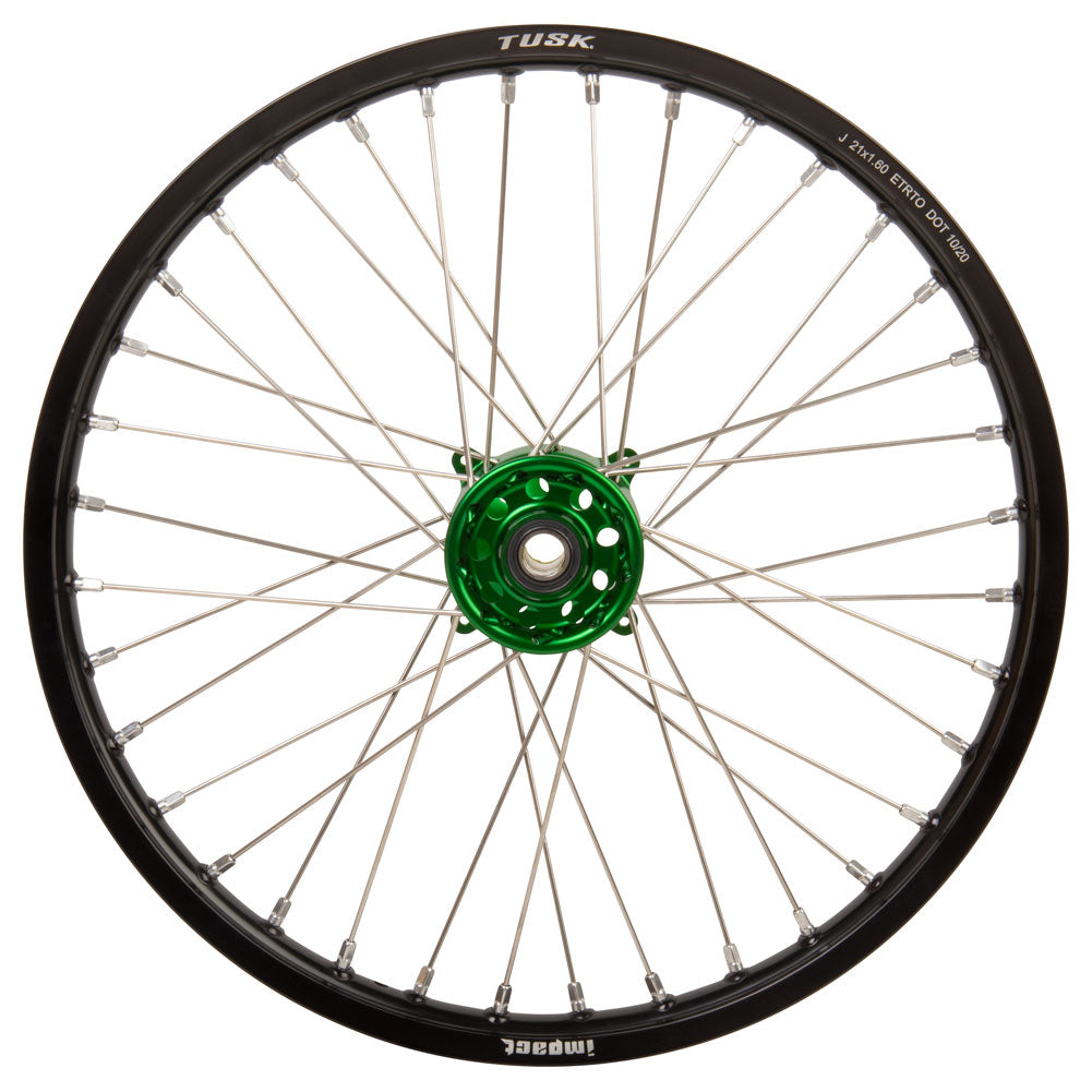 Tusk Impact Complete Front Wheel Package Kawasaki KX125 2004–2014 - Adventure Parts