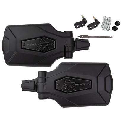 Tusk Pivot Folding UTV Mirror Kit w/A-pillar Mounts Polaris RZR 2020-2025 - Adventure Parts