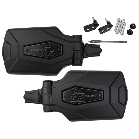 Tusk Pivot Folding UTV Mirror Kit w/A-pillar Mounts Polaris RZR 2020-2025 - Adventure Parts