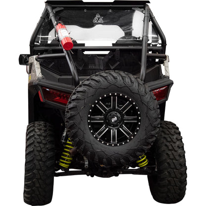 Tusk Rear Mounted Spare Tire Carrier Polaris RZR 900 Trail Premium 2021–2025