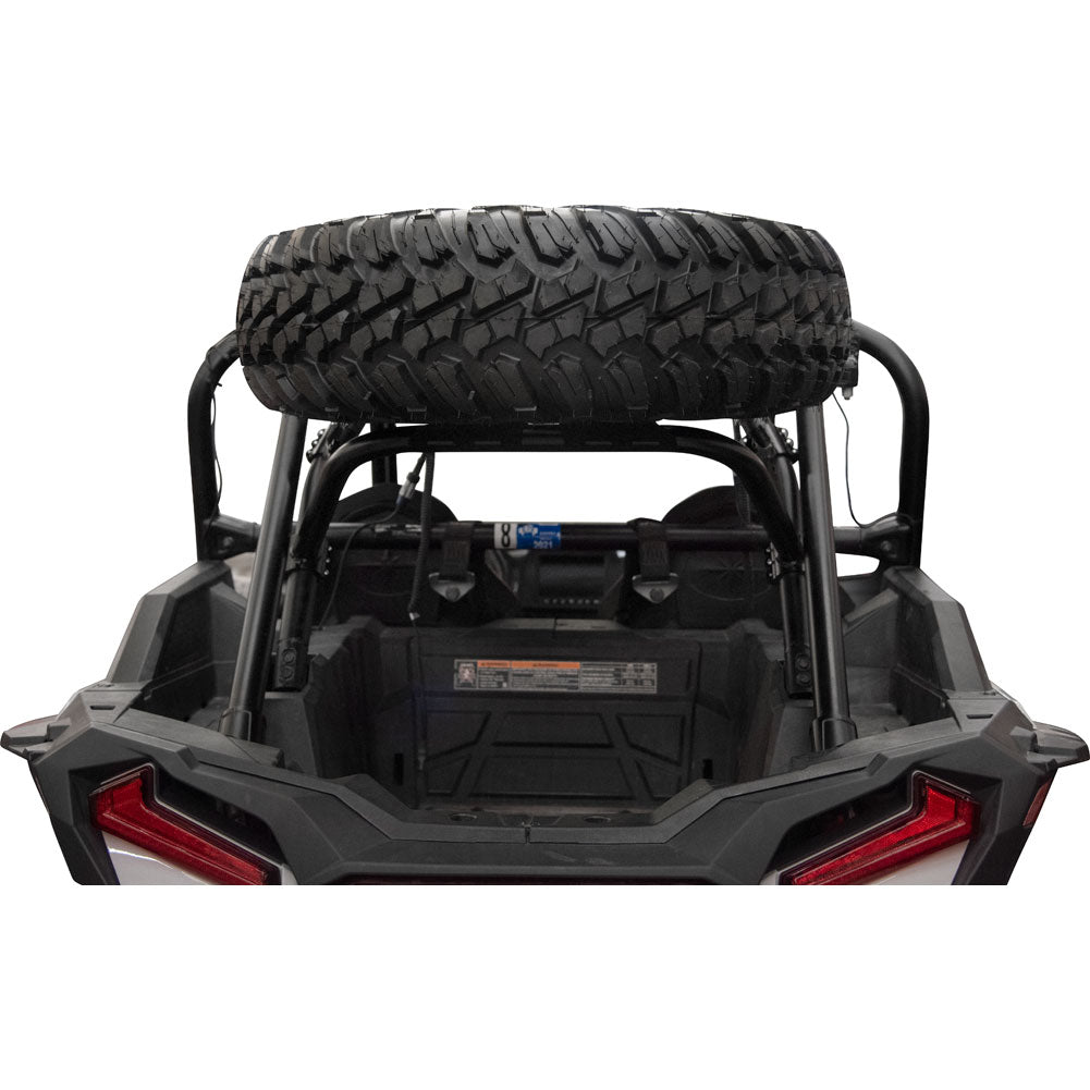 Tusk Spare Tire Carrier Polaris RZR XP 4 Turbo S 2018–2021 - Adventure Parts