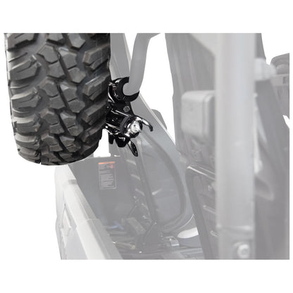 Tusk Spare Tire Carrier Combo Kit Yamaha Wolverine RMAX4 1000 2021-2025