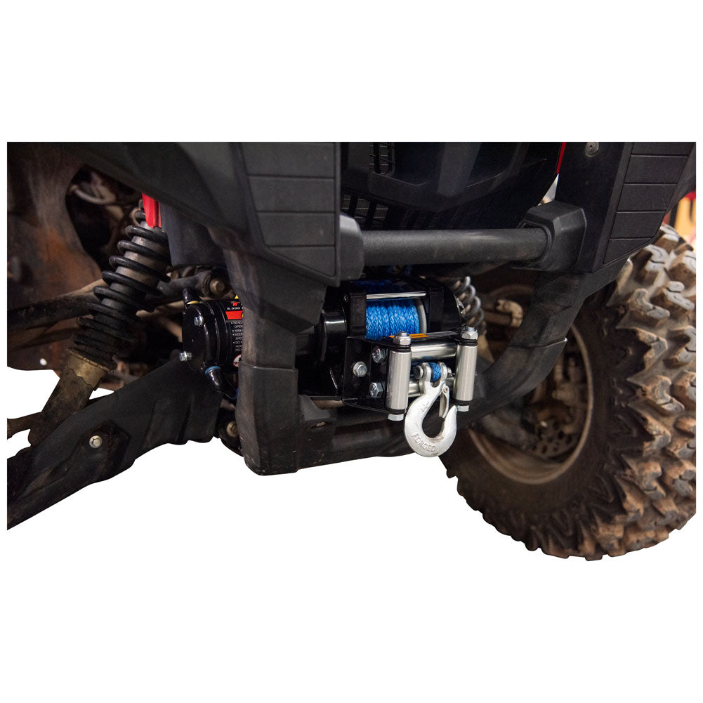 Tusk Winch with Synthetic Rope and Mount Plate Yamaha GRIZZLY 550 4x4 2007-2015