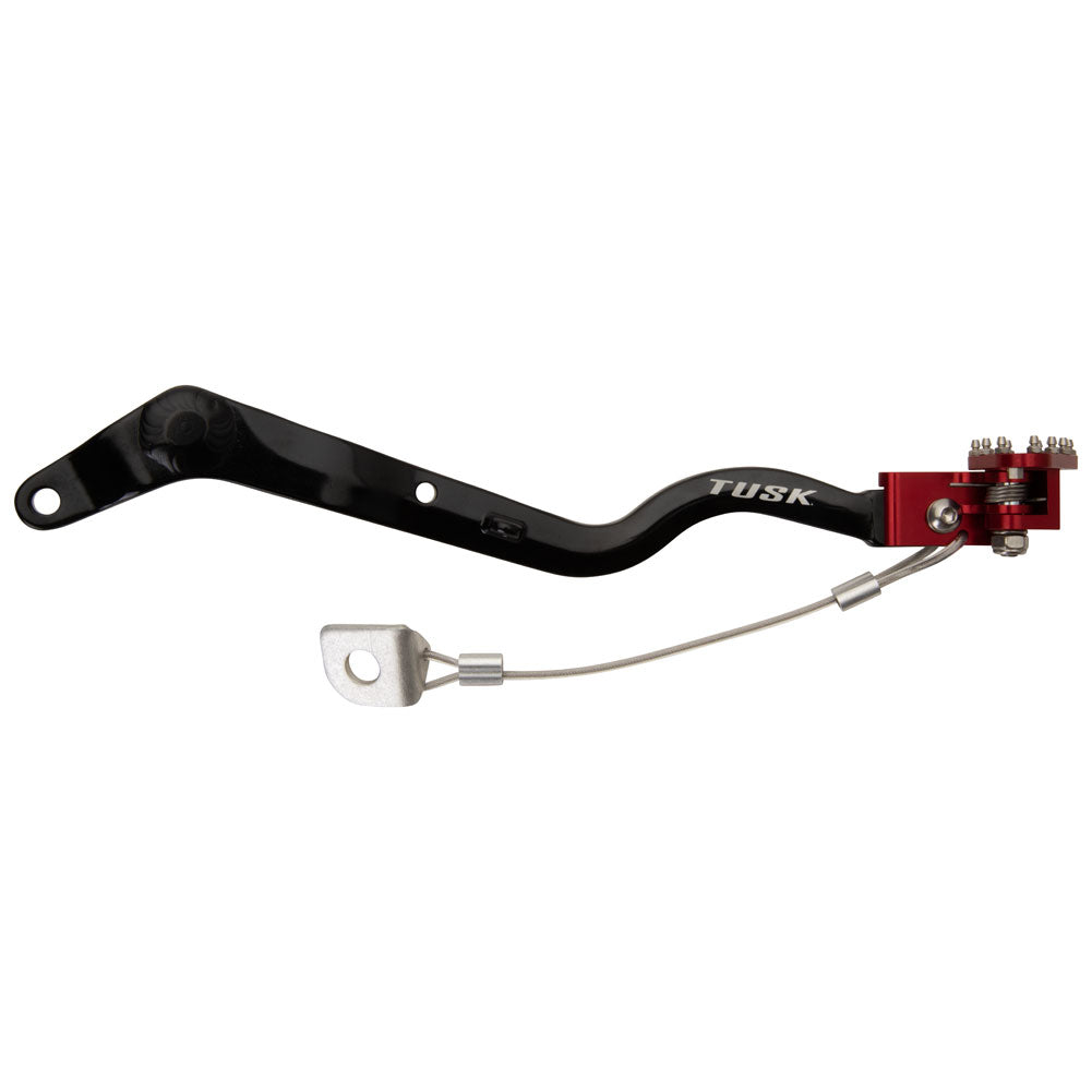 Tusk Aluminum Brake Pedal Honda XR650L 1993–2025 - Adventure Parts