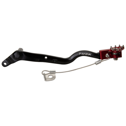 Tusk Aluminum Brake Pedal Honda XR650L 1993–2025 - Adventure Parts