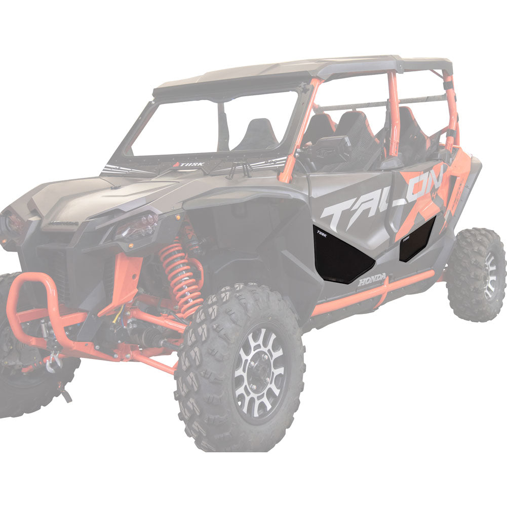 Tusk Aluminum Lower Door Inserts Honda Talon 1000XS-4 2020-2025