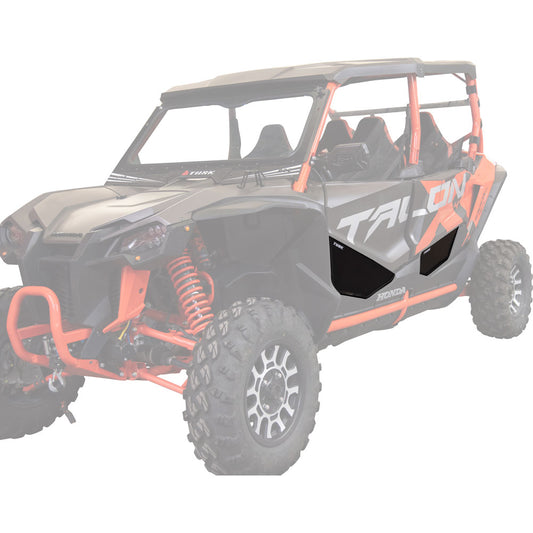 Tusk Aluminum Lower Door Inserts Honda Talon 1000XS-4 2020-2025