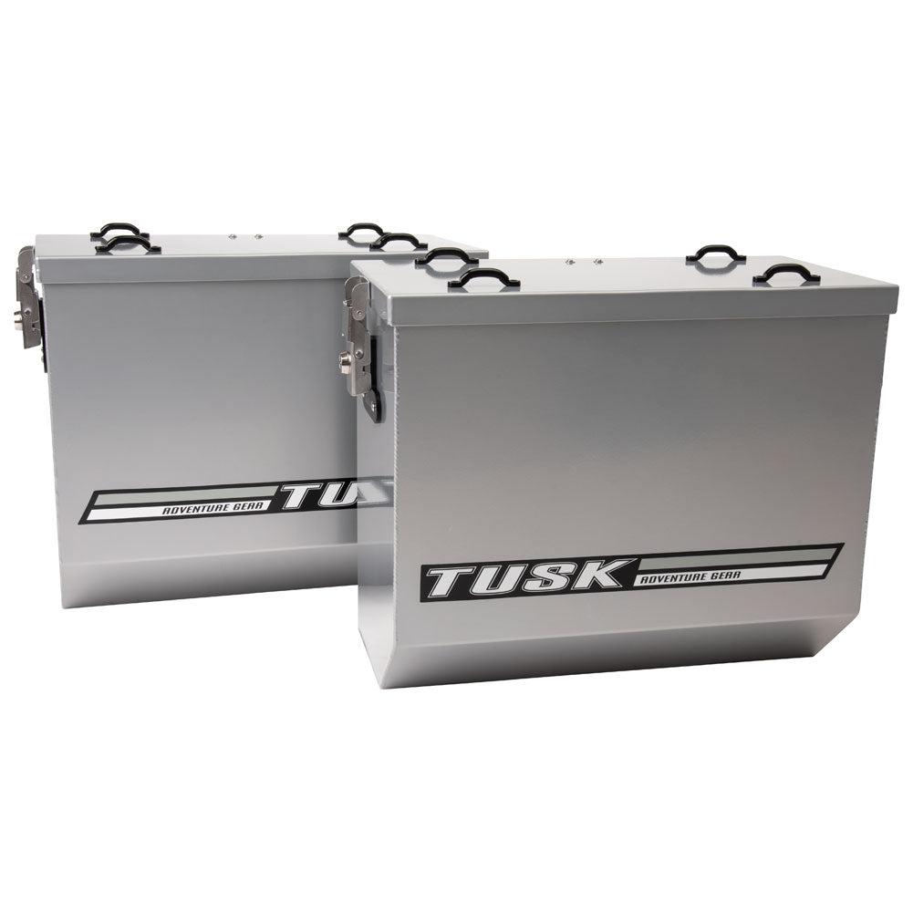 Tusk Aluminum Panniers with Pannier Racks V2 Large CFMOTO IBEX 450 2025