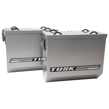 Tusk Aluminum Panniers with Pannier Racks V2 Large CFMOTO IBEX 450 2025