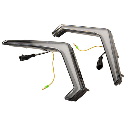 Tusk LED Front Accent Lights with Turn Signals Polaris RZR 900 Trail Premium 2018-2025 - Adventure Parts