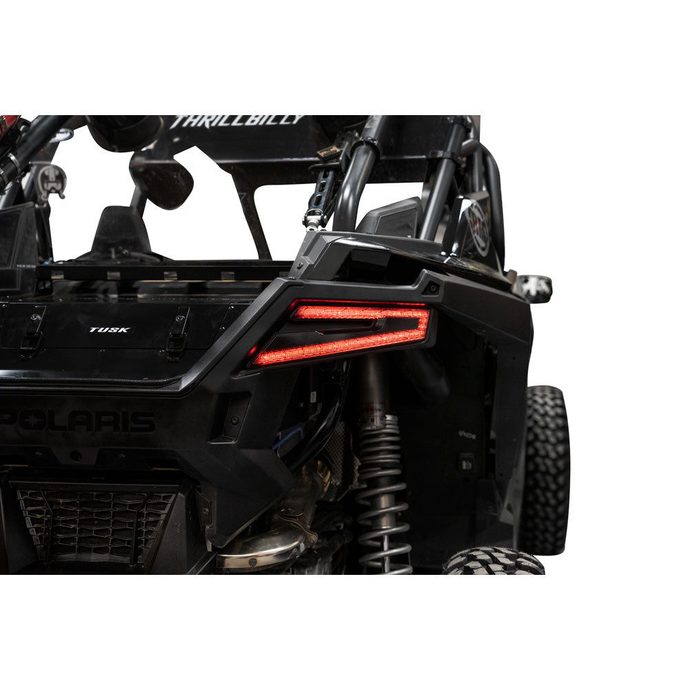 Tusk LED Tinted Taillights Polaris RZR Pro R 4 Factory Armored Edition 2020-2026