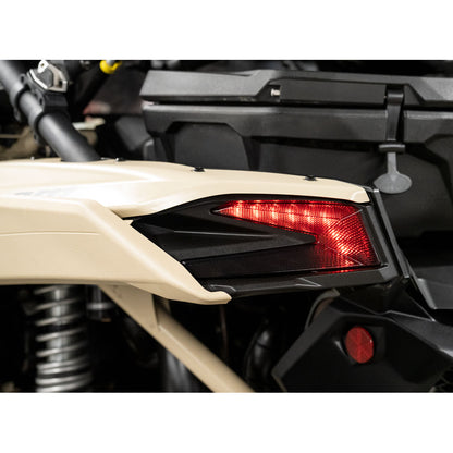 Tusk LED Tinted Taillights Can-Am Maverick X3 900 HO 64 Inch 2017-2026