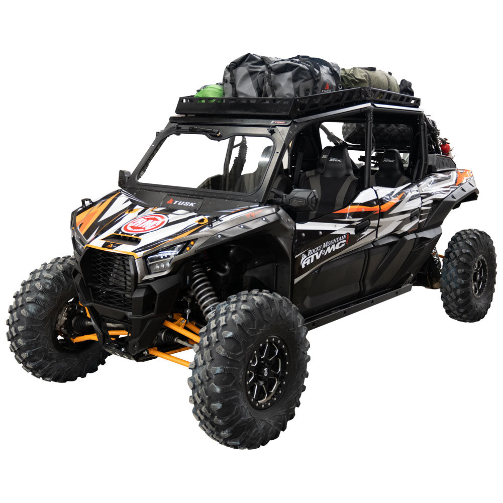 Tusk UTV Adventure Roof Rack Rack Only Kawasaki Teryx KRX4 1000 2023-2025