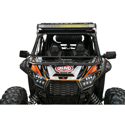 Tusk UTV Folding Glass Windshield with Windshield Wiper Kawasaki Teryx KRX 1000 2020–2025