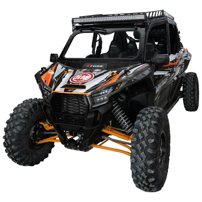 Tusk UTV Folding Glass Windshield with Windshield Wiper Kawasaki Teryx KRX 1000 2020–2025