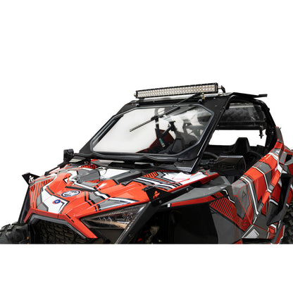 Tusk UTV Folding Glass Windshield with 18" Windshield Wiper Polaris RZR Pro XP 4 Premium 2020–2024