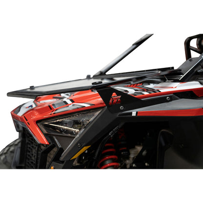 Tusk UTV Folding Glass Windshield with 18" Windshield Wiper Polaris RZR Pro XP 4 Premium 2020–2024