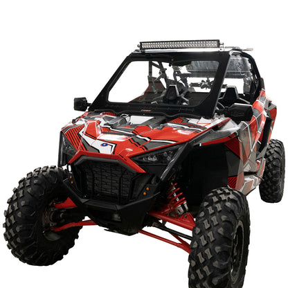 Tusk UTV Full Glass Windshield with 16" Windshield Wiper Polaris RZR Pro XP 4 Premium 2020–2024