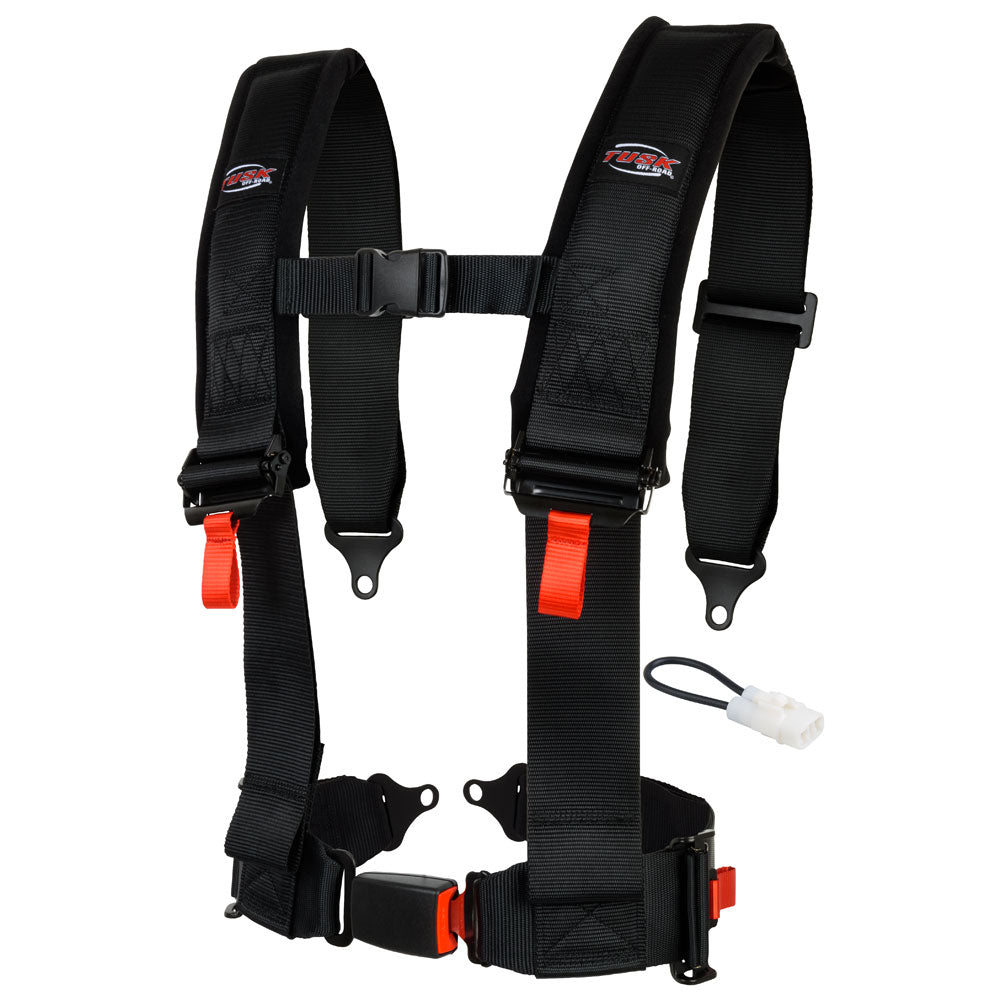 Tusk 4 Point 3 inch H-Style Safety Harness Yamaha YXZ1000R 2016–2025 - Adventure Parts
