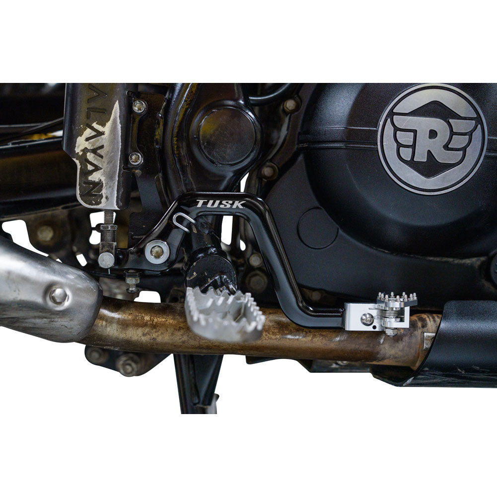 Tusk Aluminum Brake Pedal Royal Enfield Himalayan 411 2017–2023 - Adventure Parts