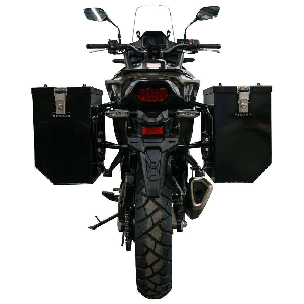 Tusk Aluminum Panniers with Pannier Racks Honda Transalp XL750 2024