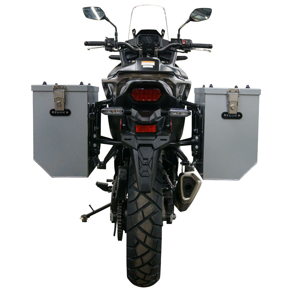 Tusk Aluminum Panniers with Pannier Racks Honda Transalp XL750 2024