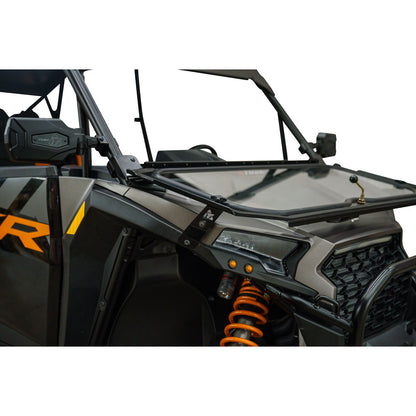 Tusk UTV Folding Glass Windshield with Windshield Wiper Polaris RZR XP 1000 Premium 2024–2025 - Adventure Parts