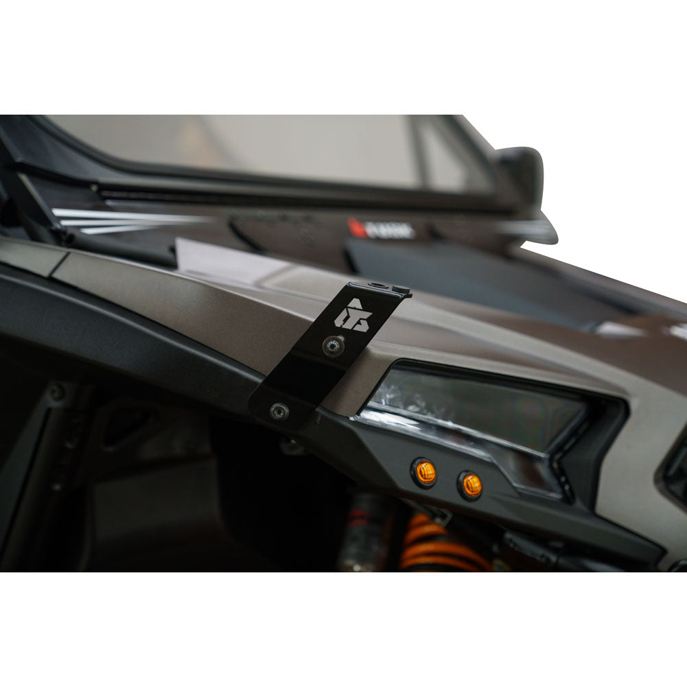 Tusk UTV Folding Glass Windshield with Windshield Wiper Polaris RZR XP 1000 Premium 2024–2025 - Adventure Parts