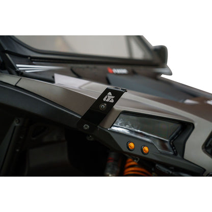 Tusk UTV Folding Glass Windshield with Windshield Wiper Polaris RZR XP 1000 Premium 2024–2025 - Adventure Parts