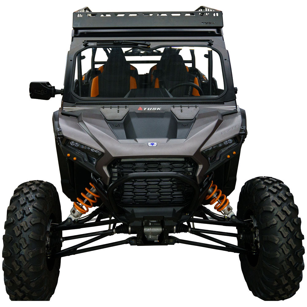 Tusk UTV Folding Glass Windshield with Windshield Wiper Polaris RZR XP 1000 Premium 2024–2025 - Adventure Parts